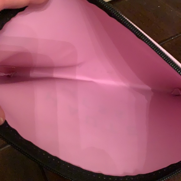 MILLY Haute Mess Pink Large Zip Pouch - Picture 5 of 5